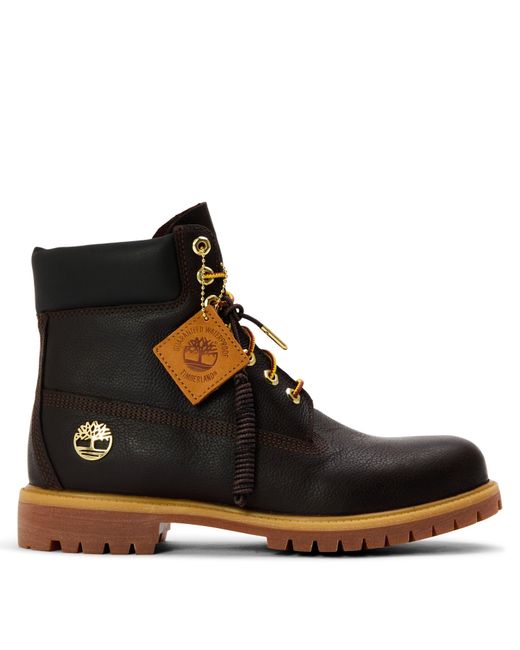 Timberland Brown Premium 6-Inch Hiker Boots for men