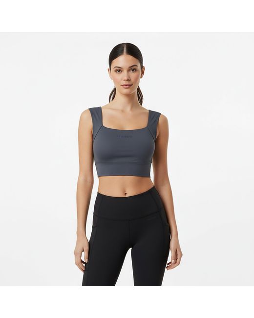 Usa Pro Blue Ruched Ls Bra