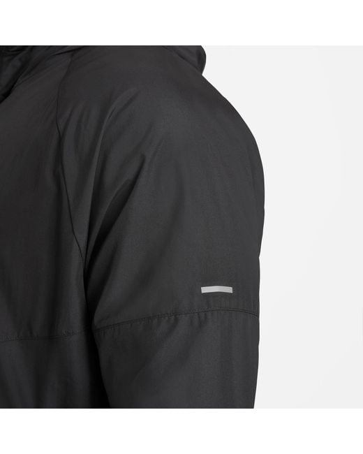 Nike Blue Miler Repel Running Jacket for men