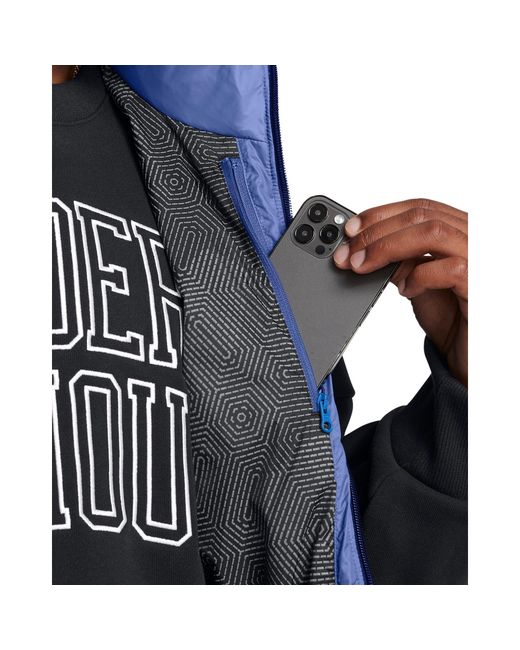 Under Armour Blue Legend Down Water-Repellent Heavyweight Gilet for men