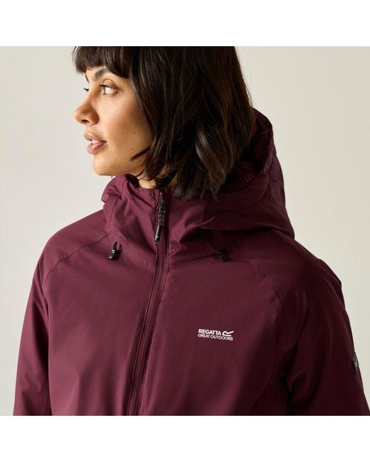 Regatta Red Mabrie Waterproof Jacket