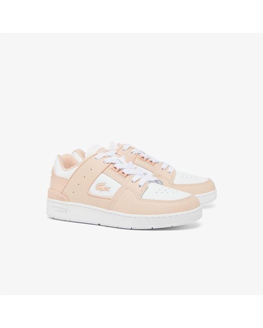 Lacoste Pink Court Cage Trainers