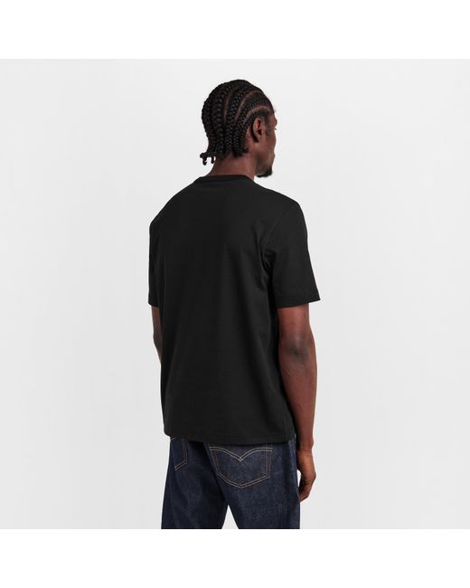 Paul Smith Black Cube Graphic T-Shirt for men