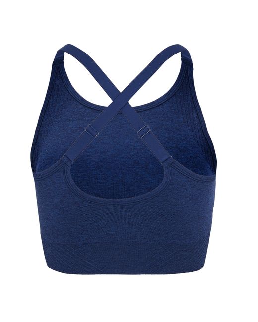 Usa Pro Blue Up Seamless Adjustable Sports Bra
