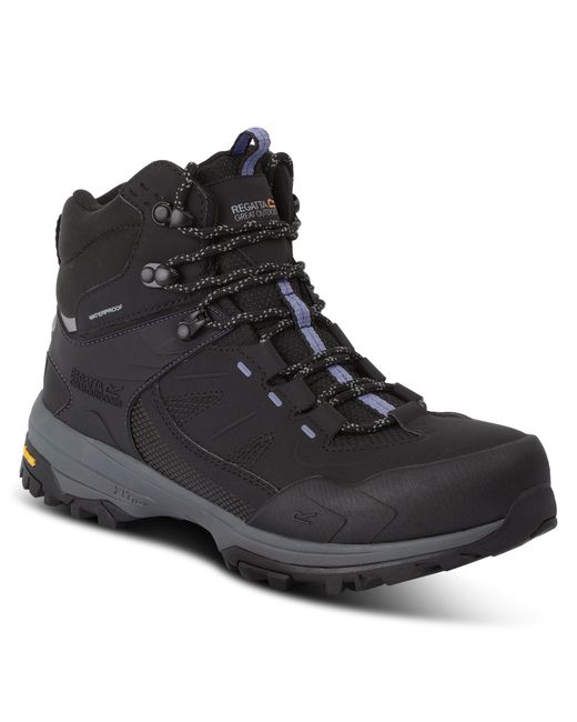 Regatta Black Regen Waterproof Isotex Boots