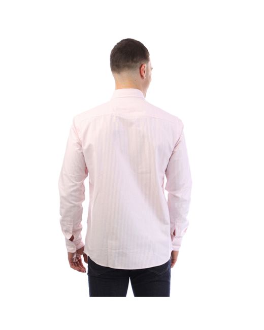 Boss Pink H-Roan-Bd-E-C1-243 Slim Fit Shirt for men
