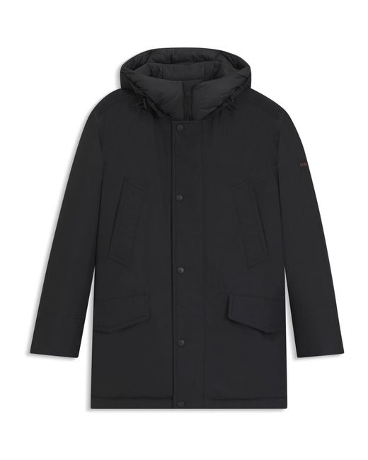 Boss Black Osias Water Repellent Insulated Relaxed Fit Parka for men