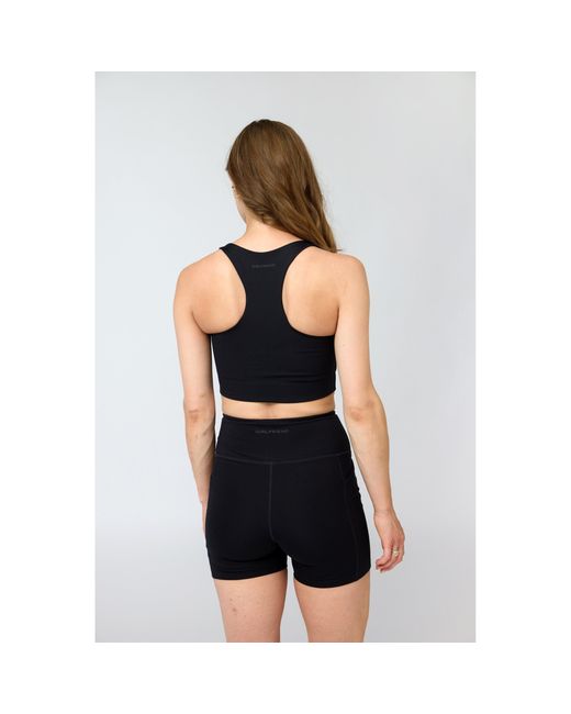 GIRLFRIEND COLLECTIVE Black Paloma Non Wired Medium Impact Sports Bra