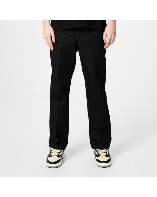 Dickies Black Slim Fit Work Trousers for men
