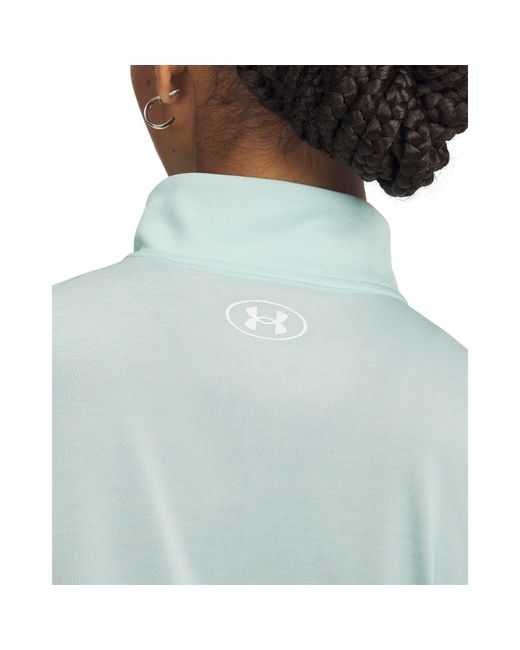 Under Armour Blue Tech Half Zip Top