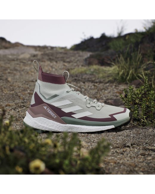 Adidas Gray Terrex Free Hiker 2 Off-Road Trail Running Shoes