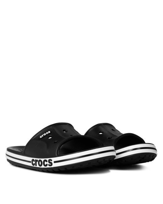 CROCSTM Black Bayaband Slide for men