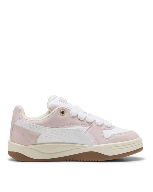PUMA White Park Luna Low-Top Trainers