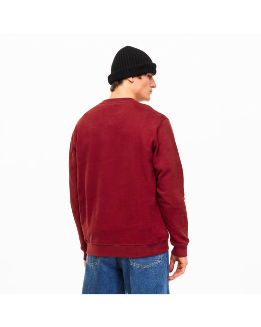 Barbour Red B.Intl Morgan Crew Sweatshirt for men