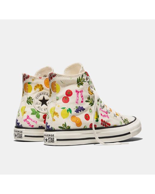 Converse Blue Adults Chuck Taylor All Star Mar Canvas High-Top Trainers