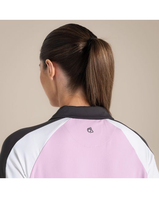 Craghoppers Blue Nosilife Hazelmere Quick-Drying Golf Polo Top
