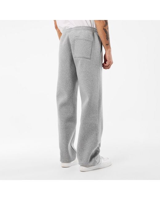 Daily Paper Gray Mono Rib Open Hem Fleece Joggers for men