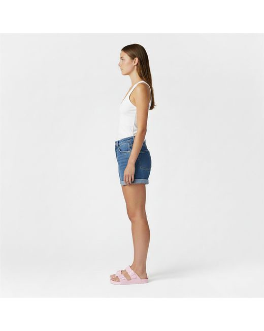 Jack Wills Pink Two Strap Sandals
