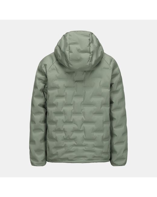 Karrimor Green Heat-Sealed Hooded Long Sleeve Hip Length Insulated Puffer Jacket