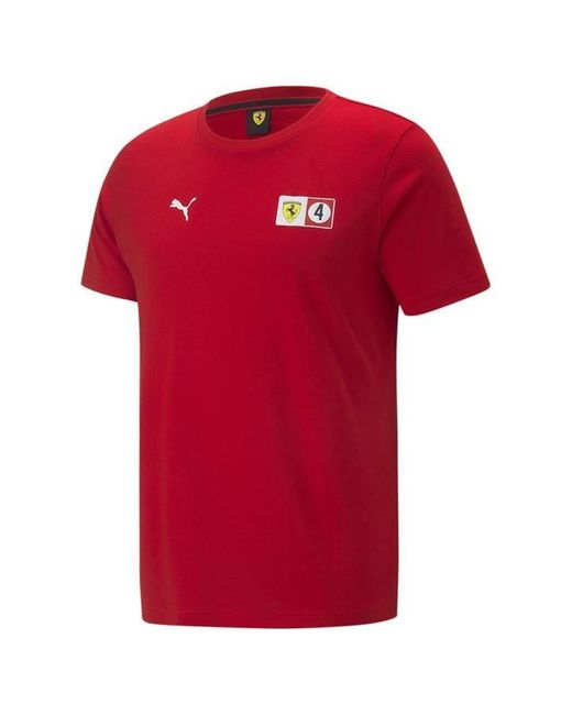 PUMA Red F1 Race T Shirt for men