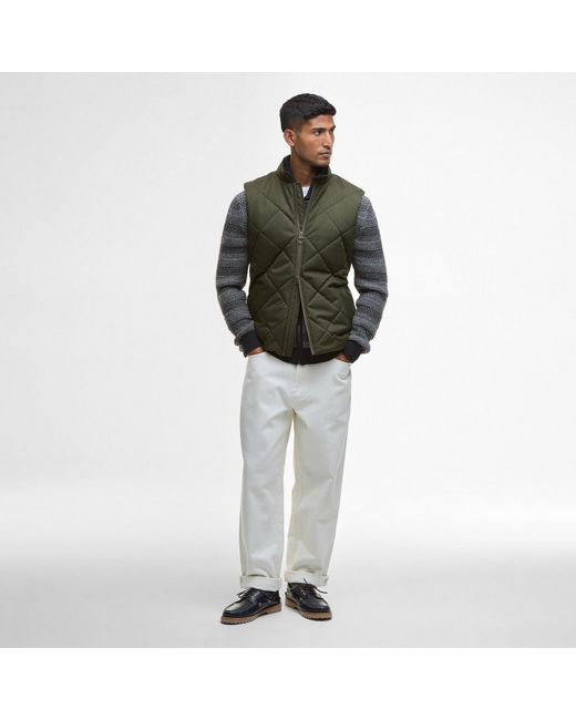 Barbour Green City Harrington Gilet for men