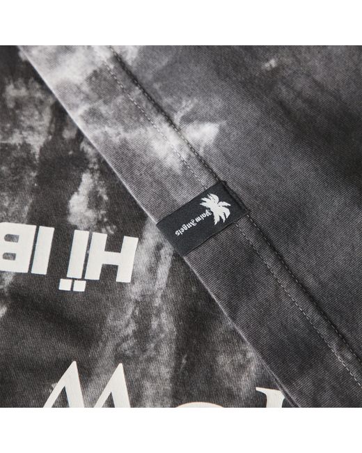 Palm Angels Black X Hi Ibiza Tie Dye T-Shirt for men
