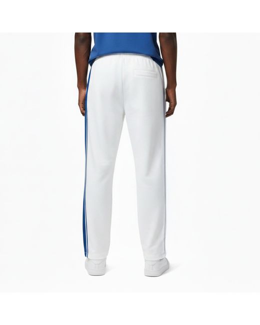 HUGO White Open Hem Fleece Joggers for men