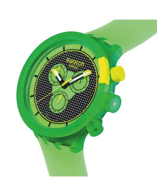 Swatch Green Smash It! Watch 64