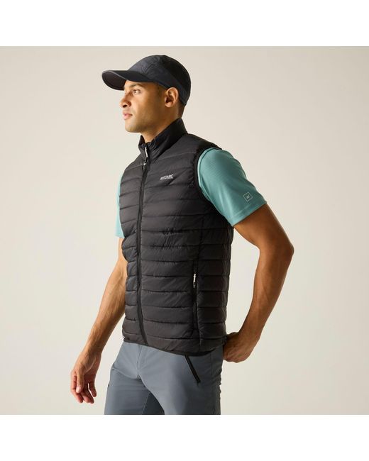 Regatta Black Hillpack Ii Water-Repellent Bodywarmer for men