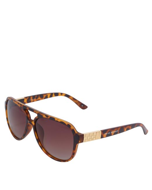 Privé Revaux Brown Adults The Nash Cat Eye Sunglasses