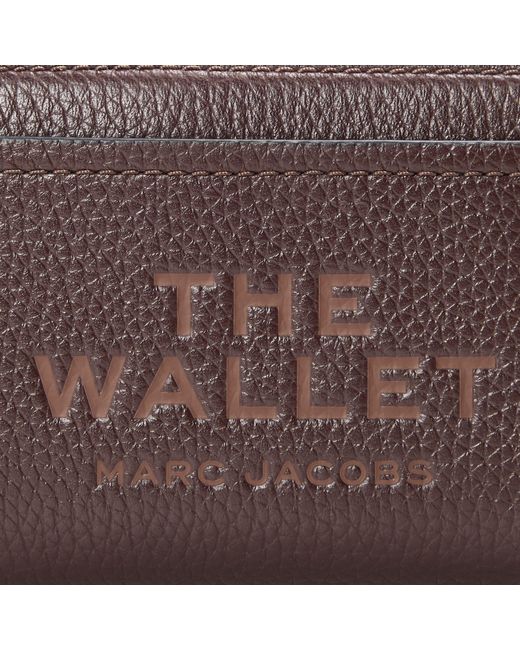 Marc Jacobs Brown The Mini Compact Wallet