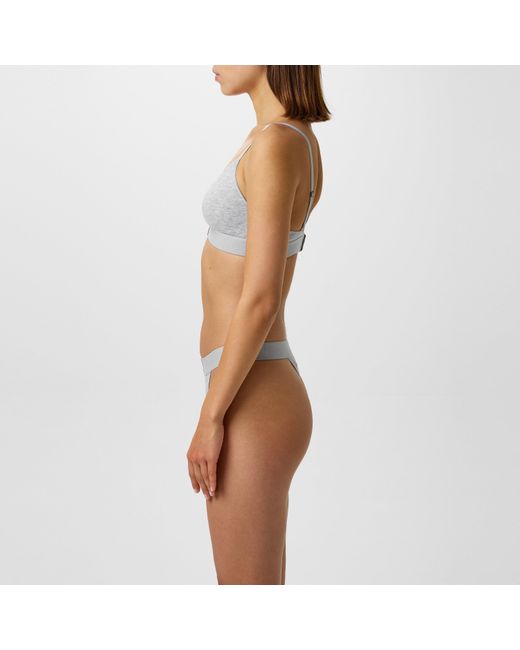 HUGO White Boss Triangle Bra