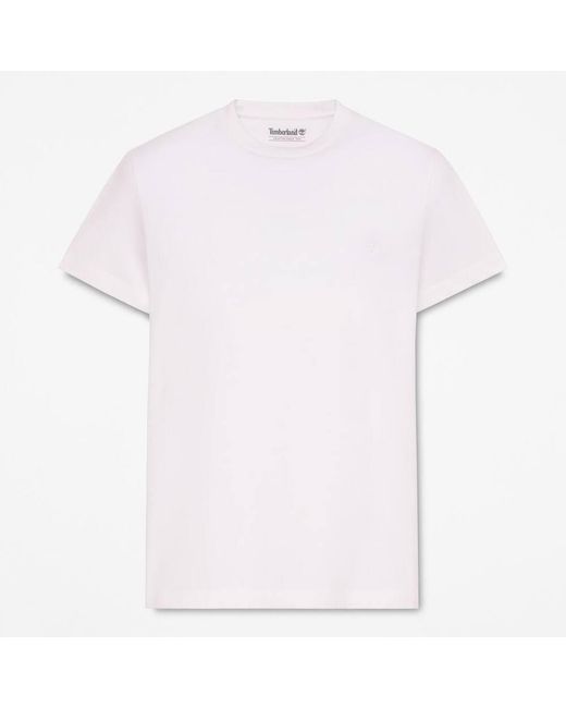 Timberland White Timb Dunstan Tee for men