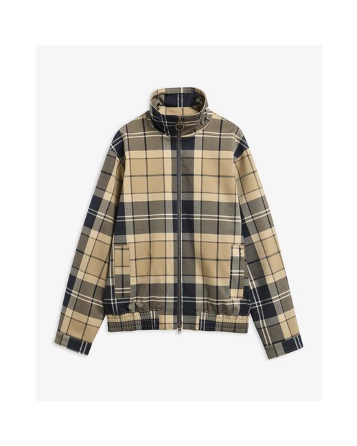Barbour Blue B.Li Tartan Jacket Sn64 for men