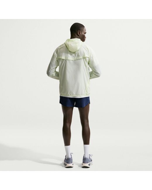 Nike Blue Stride 5In Performance Shorts for men