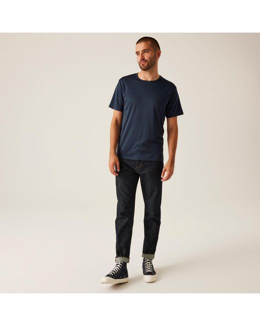 Regatta Blue Pro Wicking T-Shirt for men