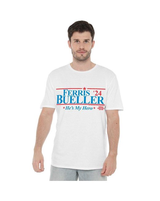 Other Blue Ferris Bueller 2024 President Adult T Shirt for men