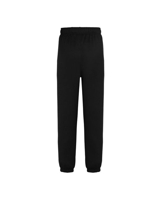 Slazenger 1881 Black Cuffed Fleece Jogging Bottoms for men