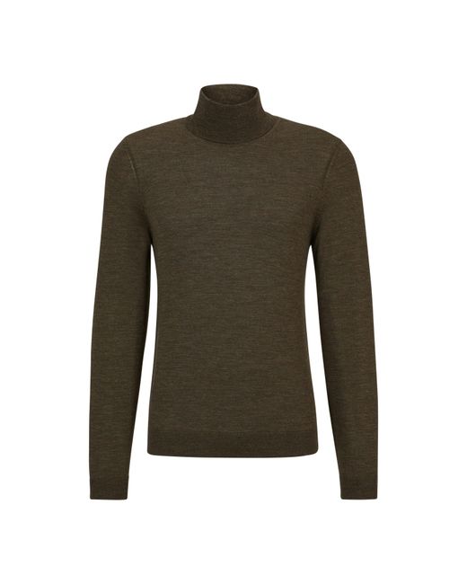 Boss Brown Musso P Crew Sweatshirt for men