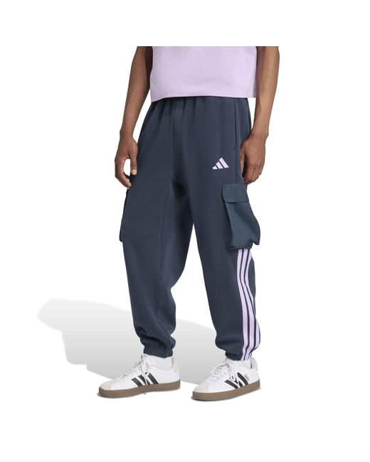 Adidas Blue Utility Joggers for men