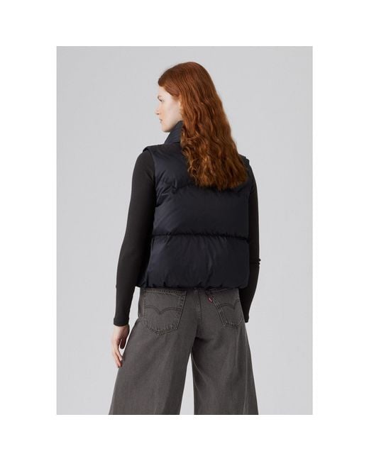 Levi's Black Levi's Western Insulated Short Puffer Jacket
