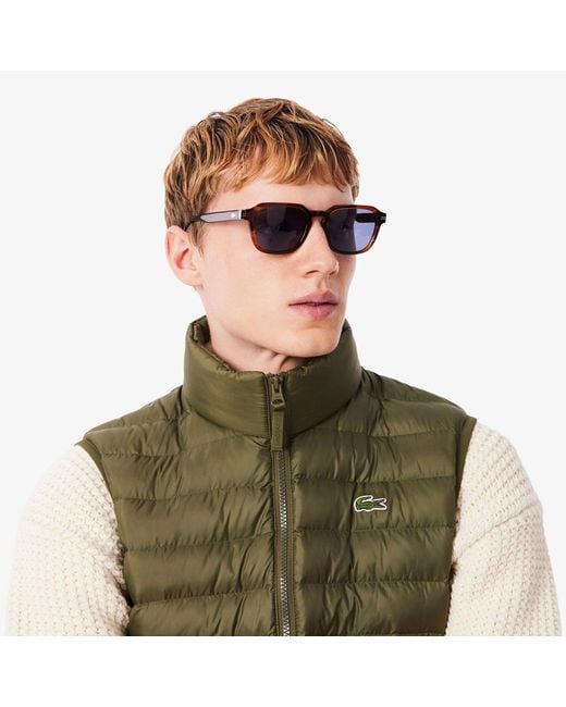 Lacoste Green Gilets for men
