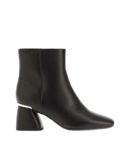 DKNY Black Caleena Heeled Boots Size 5.5