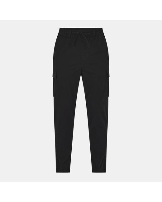Barbour Black Outline Cargo Trousers for men