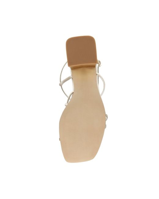 Steve Madden White Heeled Sandals