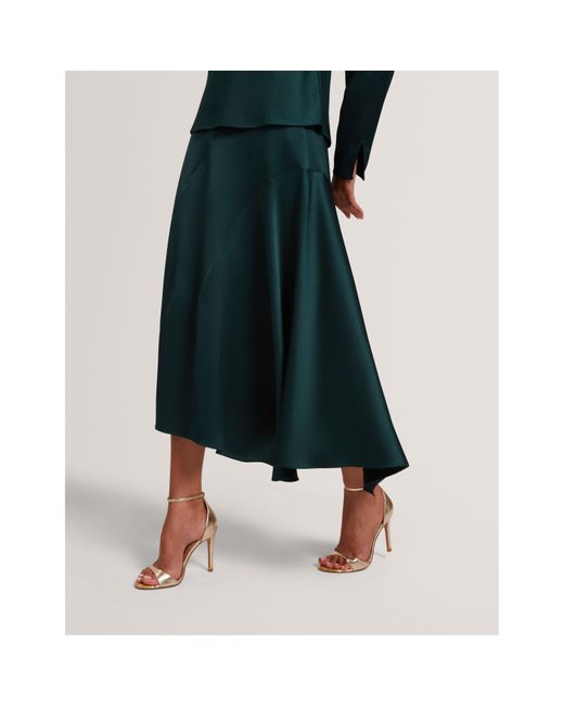 Ted Baker Green Midi Skirt