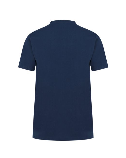 Boss Blue Bodywear Short Sleeve T-Shirt With Logo Print Detail for men