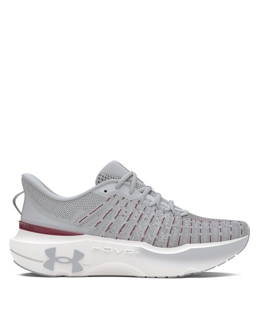 Under Armour Gray Infinite Elite Running Shoes for men