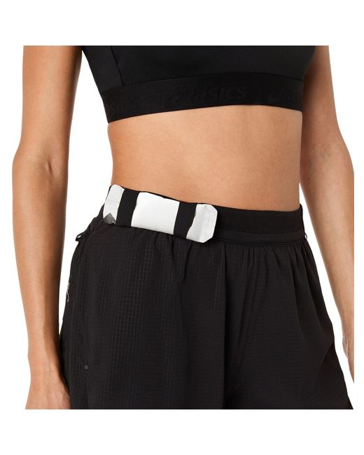 Asics Blue Metarun Split Shorts Running Short