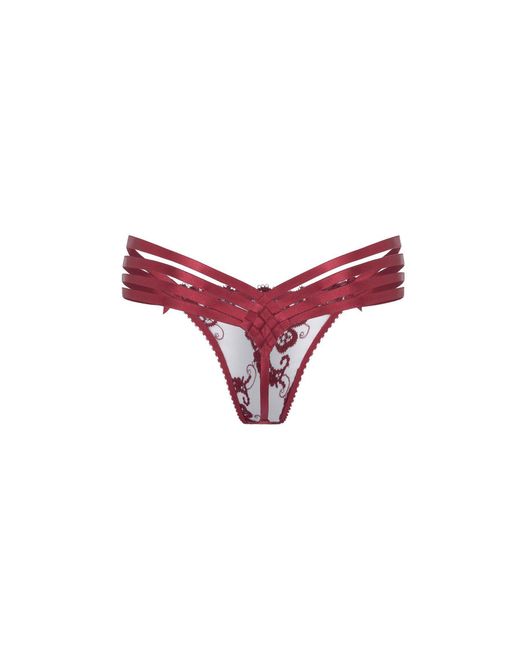 Agent Provocateur Red Dioni Thong